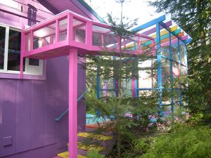 catio-cat-enclosure-catwalk-tunnel-colorful | Best Pet Sitter in The Woodlands, Texas | Pawsitively Petsitting